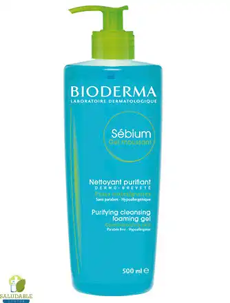 Sebium gel moussant 500ml Bioderma