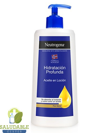 Parafarmacia Saludable Center neutrogena aceite en locion hidratacion profunda 400ml