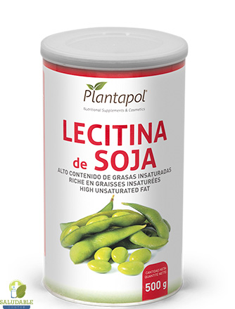 parafarmacia saludable center lecitina de soja mg bote 500gplantapol