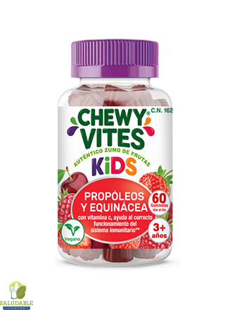chewy vites kids propoles y equinacea + vitamina