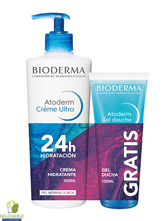 atoderm crema ultra pack bioderma gel gratis