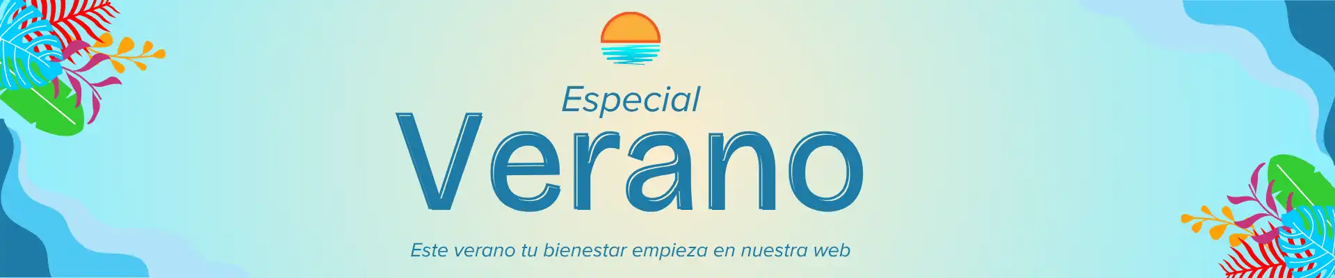 OFERTAS DE VERANO Banner de otoño con hojas caídas y texto que promociona la temporada de otoño