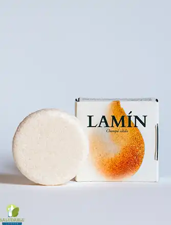 champú sólido cabello seco y sensible Lamin Ixeia Cosméticos
